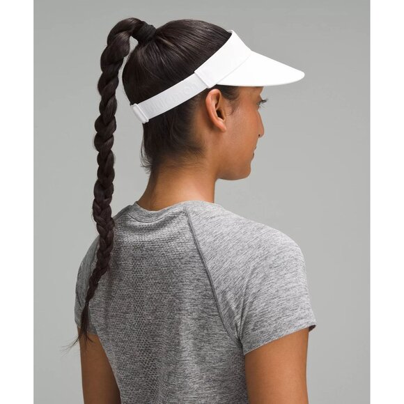 LULULEMON White Fast Paced Run Visor NEW NWT - Picture 3 of 3